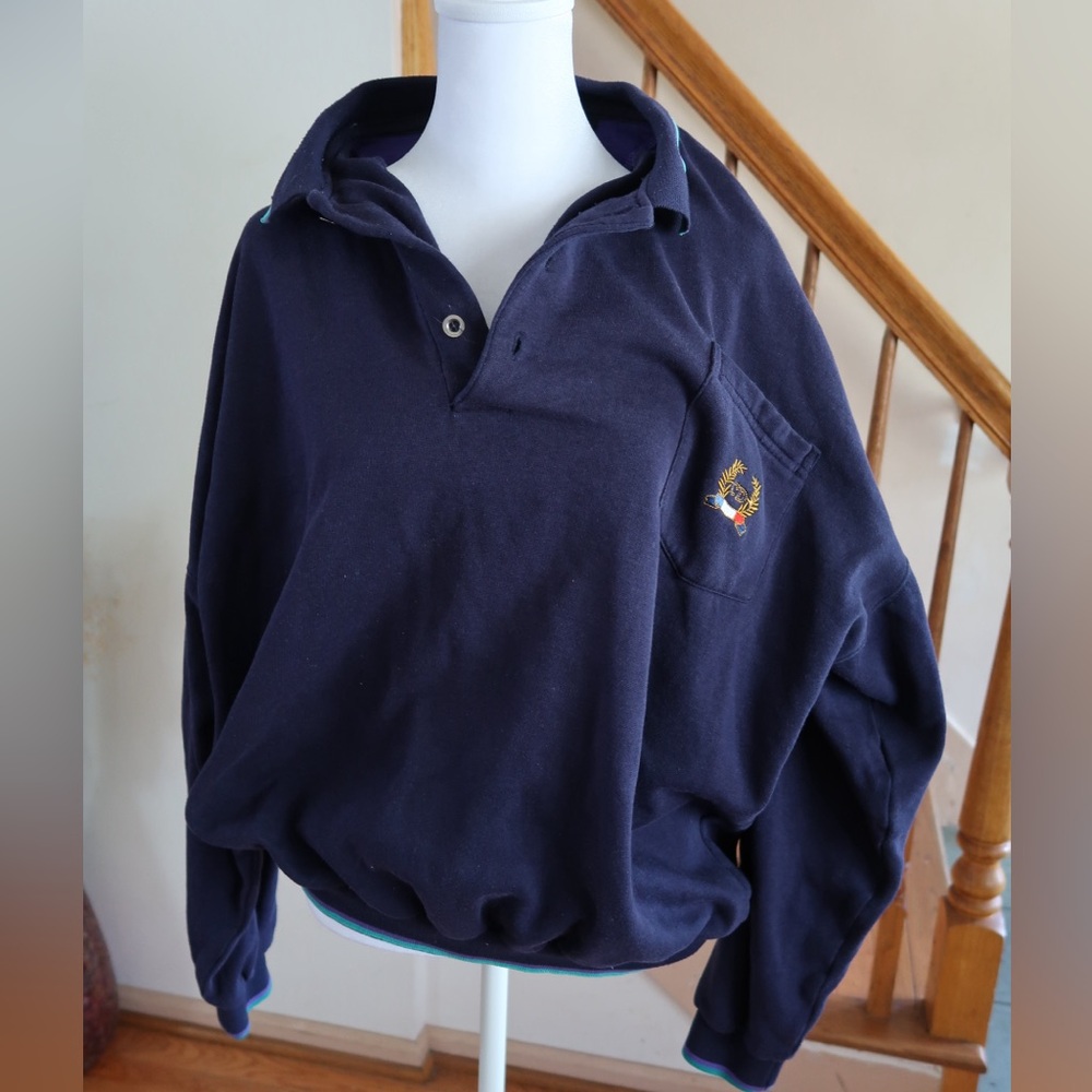 Christian Dior blue vintage sweater